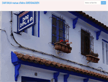 Tablet Screenshot of dardalia-chefchaouen.com